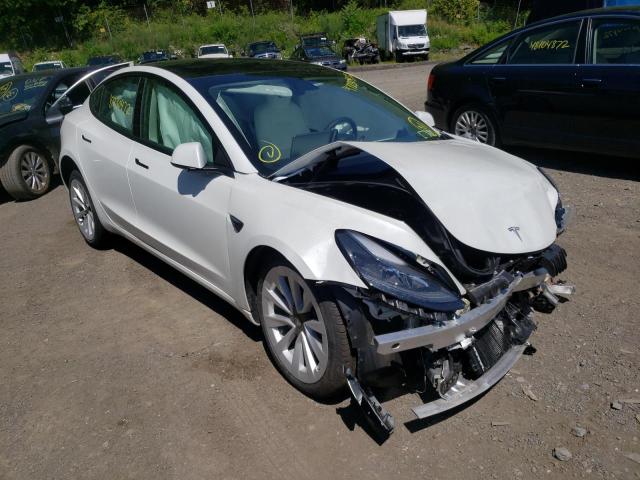 TESLA MODEL 3 2022 with VIN 5YJ3E1EA8NF154387 - Photo from auction