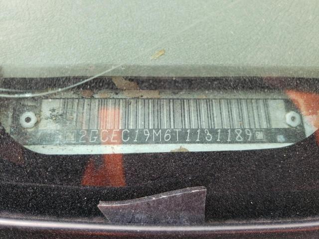 Photo 10 from auction – 1996 CHEVROLET GMT-400 C1 with VIN 2GCEC19M6T1131189