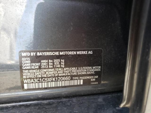 Photo 10 from auction – 2015 BMW 328 I SULE with VIN WBA3C1C5XFK120660