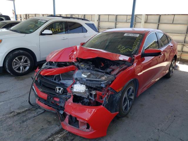 Photo 2 from auction – 2019 HONDA CIVIC LX with VIN 2HGFC2F64KH556529