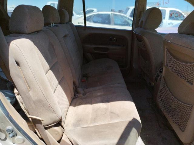 Photo 6 from auction – 2006 HONDA PILOT EX with VIN 2HKYF18496H545186
