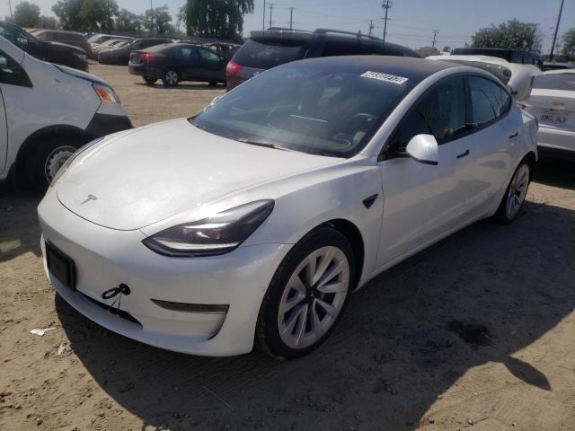 Photo 2 from auction – 2022 TESLA MODEL 3 with VIN 5YJ3E1EB6NF144191