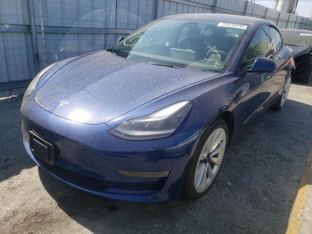 Photo 2 from auction – 2022 TESLA MODEL 3 with VIN 5YJ3E1EA1NF145661