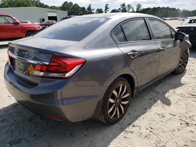 Photo 4 from auction – 2014 HONDA CIVIC EXL with VIN 19XFB2F97EE221499