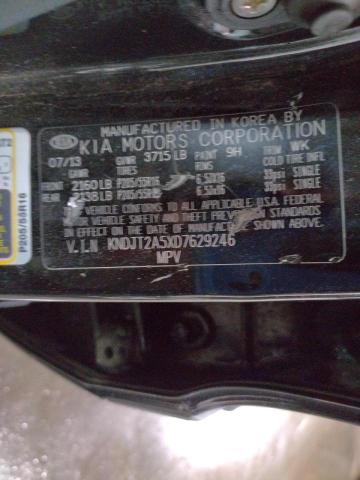 Photo 10 from auction – 2013 KIA SOUL with VIN KNDJT2A5XD7629246