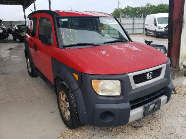 HONDA ELEMENT EX 2006 with VIN 5J6YH28626L006206 - Photo from auction