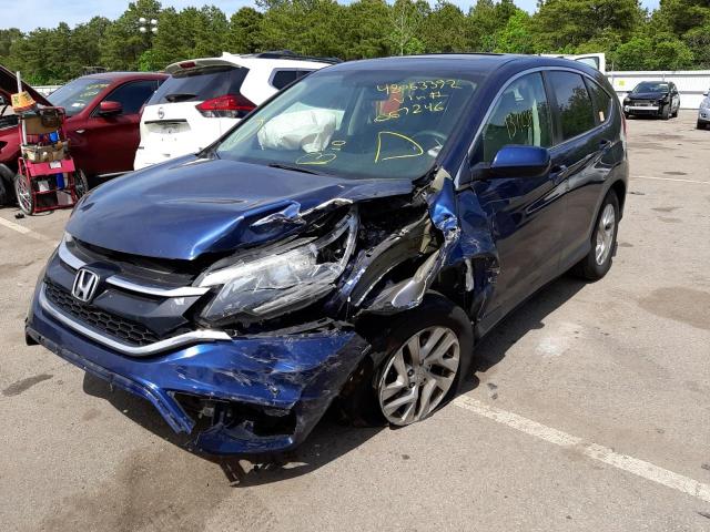 Photo 2 from auction – 2015 HONDA CR-V with VIN 5J6RM4H51FL057246