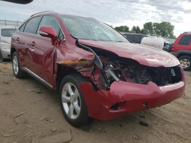LEXUS RX 350 2010 with VIN 2T2BK1BAXAC051104 - Photo from auction