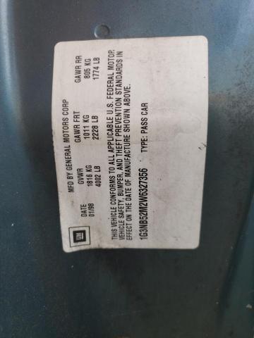 Photo 10 from auction – 1998 OLDSMOBILE CUTLASS with VIN 1G3NB52M2W6327356