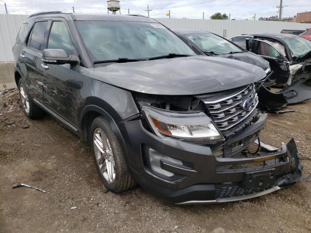FORD EXPLORER L 2016 with VIN 1FM5K7F87GGD10942 - Photo from auction