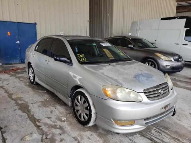 TOYOTA COROLLA CE 2003 with VIN 2T1BR32EX3C149373 - Photo from auction