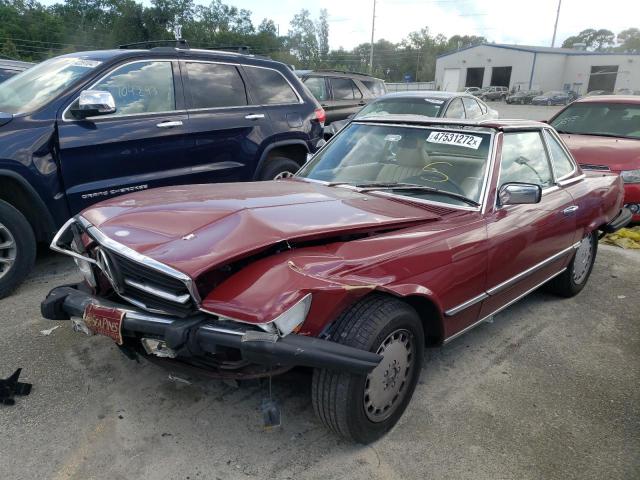 Photo 2 from auction – 1985 MERCEDES-BENZ 380 SL with VIN WDBBA45C8FA023916