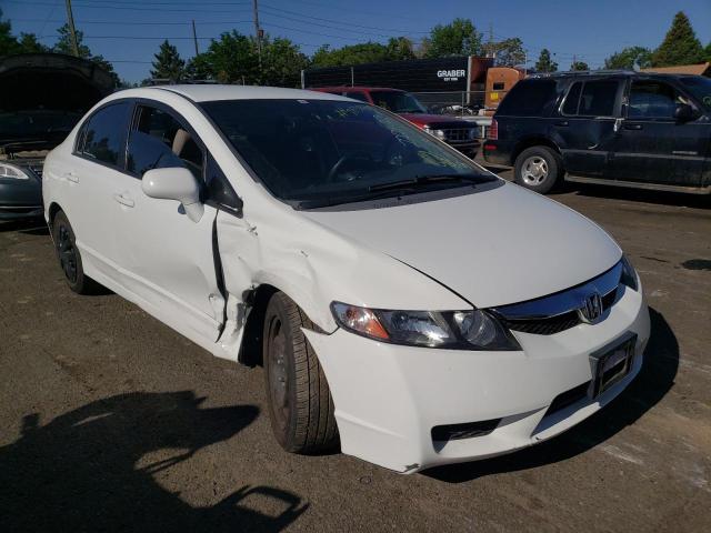 HONDA CIVIC LX 2010 with VIN 19XFA1F58AE015421 - Photo from auction