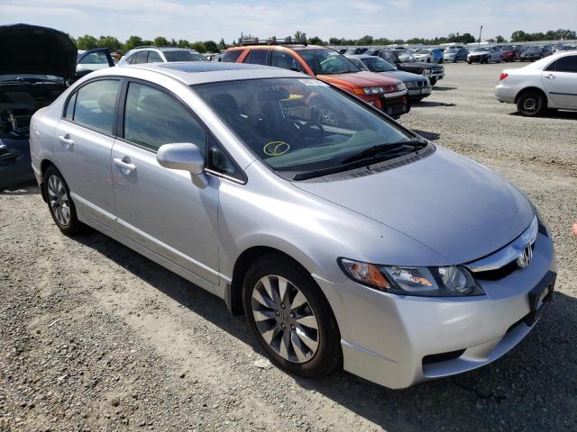 HONDA CIVIC EX 2009 with VIN 2HGFA16889H337343 - Photo from auction