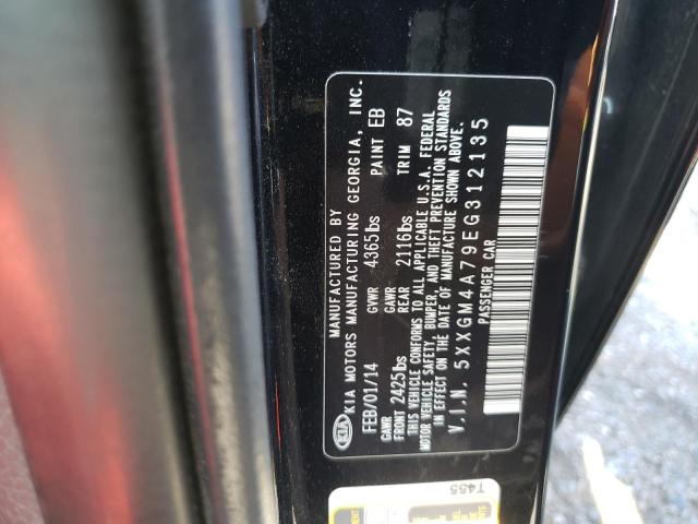 Photo 10 from auction – 2014 KIA OPTIMA LX with VIN 5XXGM4A79EG312135