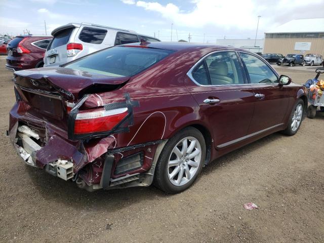 Photo 4 from auction – 2009 LEXUS LS 460 with VIN JTHCL46F295002547
