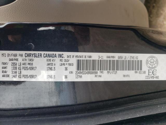 Photo 10 from auction – 2011 DODGE GRAND CARA with VIN 2D4RN5DG4BR680980