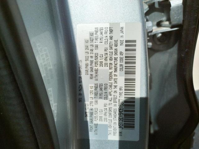 Photo 10 from auction – 2021 MAZDA CX-9 GRAND with VIN JM3TCBDY5M0515377