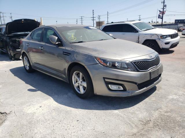 KIA OPTIMA LX 2015 with VIN 5XXGM4A72FG476814 - Photo from auction