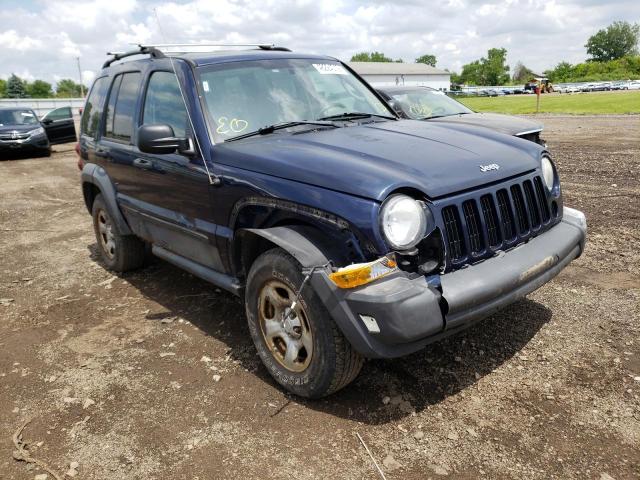 JEEP LIBERTY SP 2007 with VIN 1J4GL48K57W671538 - Photo from auction