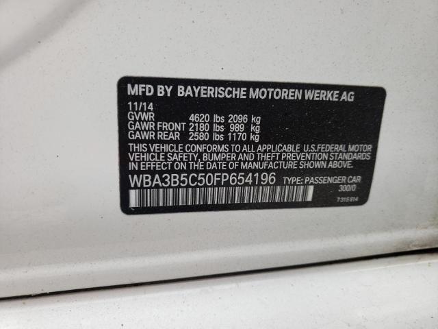 Photo 10 from auction – 2015 BMW 328 XI SUL with VIN WBA3B5C50FP654196