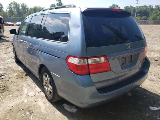 Photo 3 from auction – 2005 HONDA ODYSSEY EX with VIN 5FNRL38435B030500