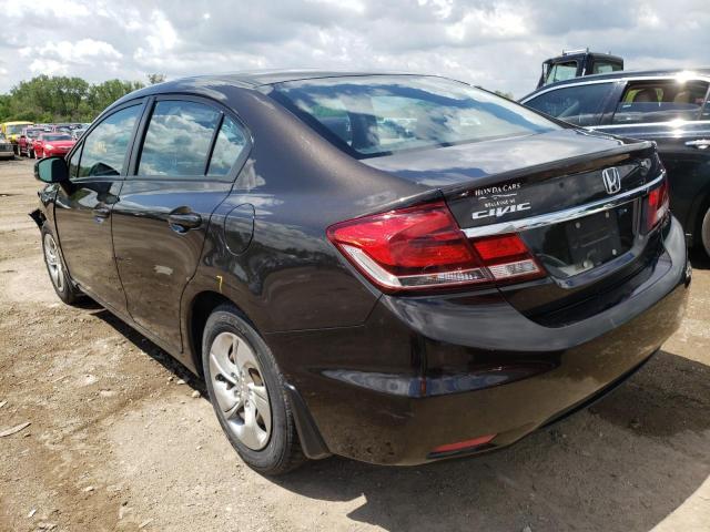 Photo 3 from auction – 2013 HONDA CIVIC LX with VIN 19XFB2E58DE035502