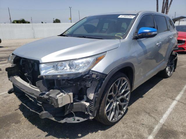 Photo 2 from auction – 2017 TOYOTA HIGHLANDER with VIN 5TDZZRFH3HS192117