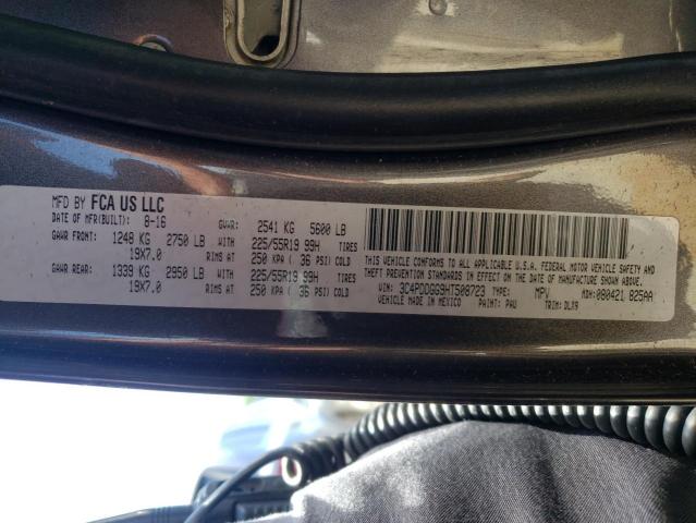Photo 10 from auction – 2017 DODGE JOURNEY CR with VIN 3C4PDDGG9HT508723