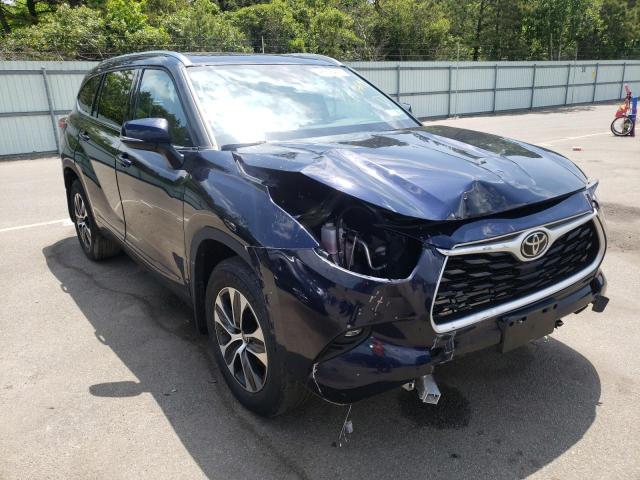 Photo 1 from auction – 2020 TOYOTA HIGHLANDER with VIN 5TDHZRBH6LS046191