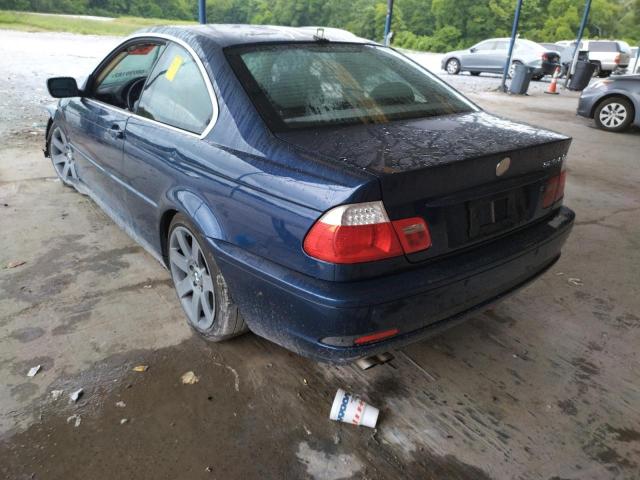 Photo 3 from auction – 2004 BMW 325 CI with VIN WBABD33484PL05821