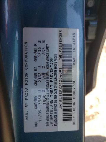 Photo 10 from auction – 2010 MAZDA 3 I with VIN JM1BL1SFXA1254091