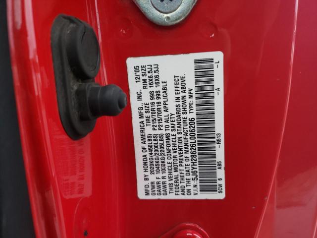 Photo 10 from auction – 2006 HONDA ELEMENT EX with VIN 5J6YH28626L006206