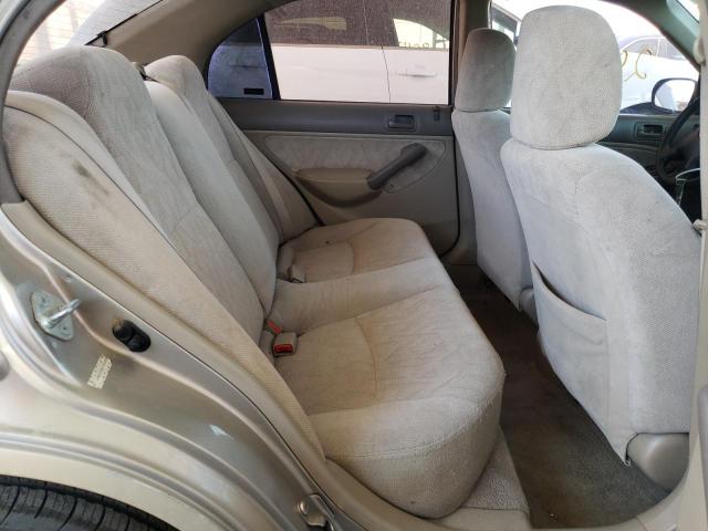 Photo 6 from auction – 2001 HONDA CIVIC LX with VIN JHMES16501S009245