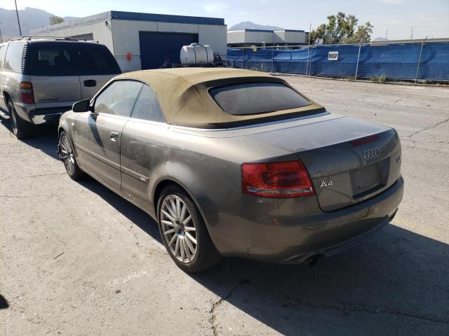 Photo 3 from auction – 2009 AUDI A4 2.0T CA with VIN WAUDF48H39K001143