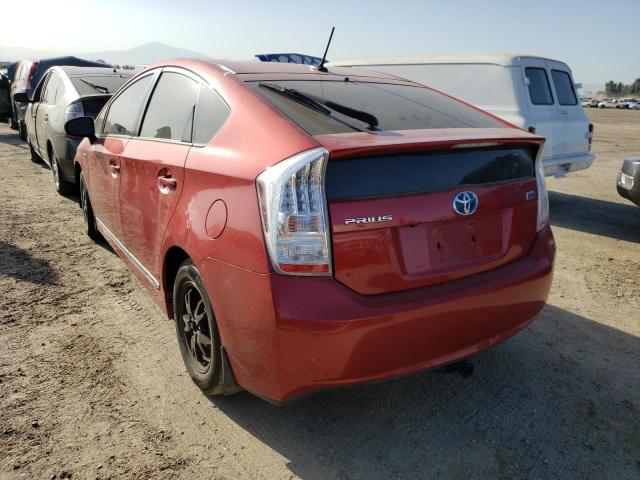 Photo 3 from auction – 2011 TOYOTA PRIUS with VIN JTDKN3DU5B1424828