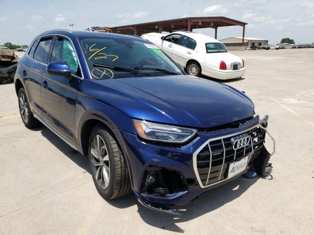 Photo 1 from auction – 2021 AUDI Q5 PREMIUM with VIN WA1AAAFY4M2020566