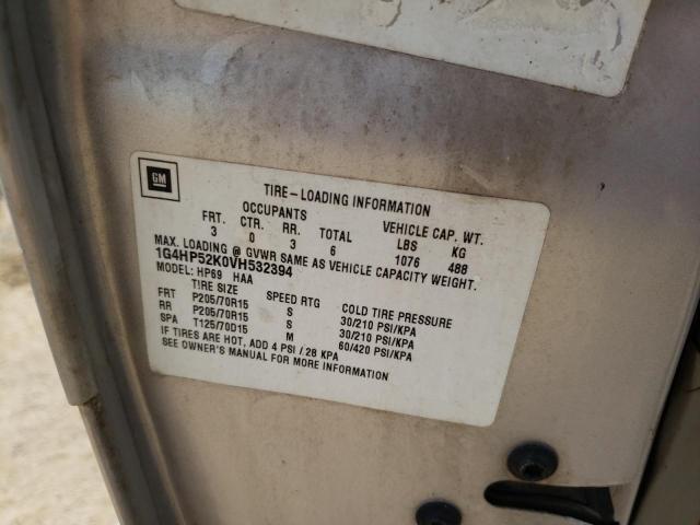 Photo 10 from auction – 1997 BUICK LESABRE CU with VIN 1G4HP52K0VH532394