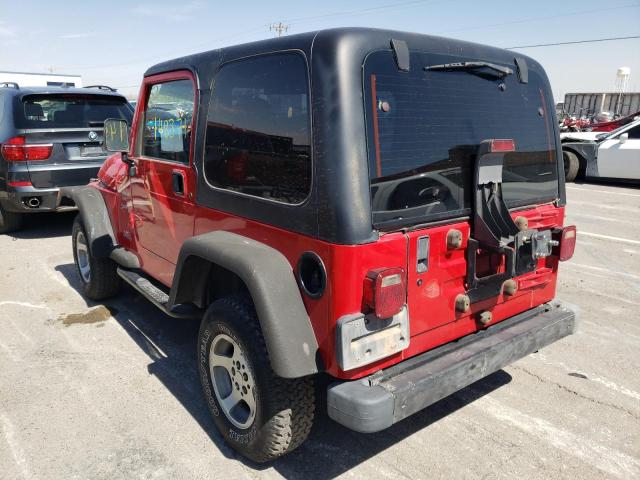 Photo 3 from auction – 2000 JEEP WRANGLER / with VIN 1J4FA49S9YP769242