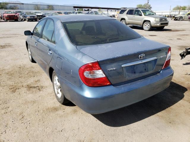 Photo 3 from auction – 2003 TOYOTA CAMRY LE with VIN 4T1BE32K03U722717