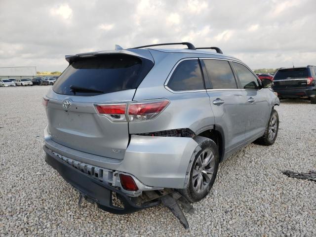Photo 4 from auction – 2015 TOYOTA HIGHLANDER with VIN 5TDKKRFH4FS091414