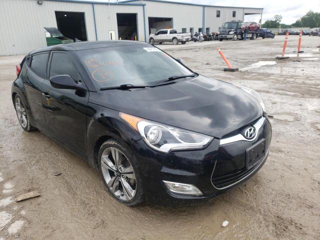 HYUNDAI VELOSTER 2017 with VIN KMHTC6AD3HU324150 - Photo from auction