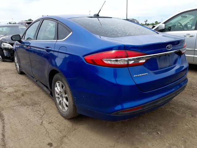 Photo 3 from auction – 2017 FORD FUSION S with VIN 3FA6P0G70HR240983