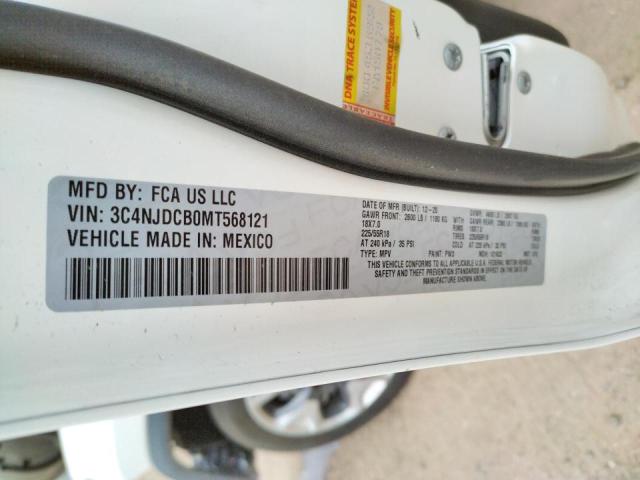 Photo 10 from auction – 2021 JEEP COMPASS LI with VIN 3C4NJDCB0MT568121