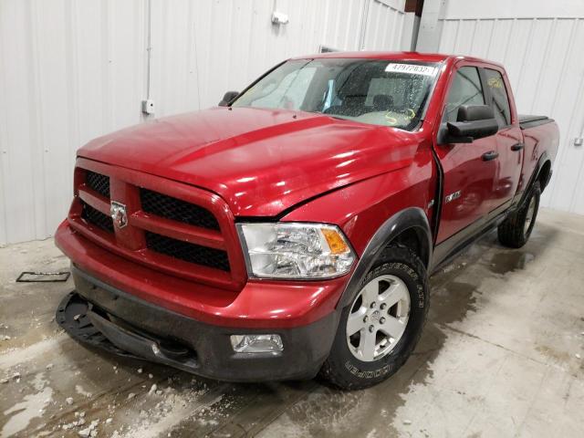 Photo 2 from auction – 2010 DODGE RAM 1500 with VIN 1D7RV1GTXAS117756