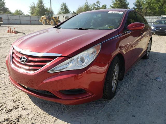 Photo 2 from auction – 2011 HYUNDAI SONATA GLS with VIN 5NPEB4AC6BH238120