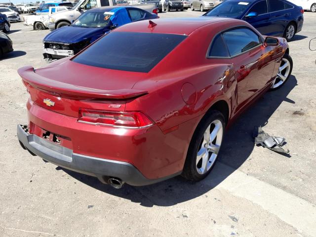Photo 4 from auction – 2015 CHEVROLET CAMARO LT with VIN 2G1FF1E38F9169417