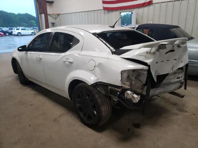 Photo 3 from auction – 2014 DODGE AVENGER SE with VIN 1C3CDZAB7EN126554