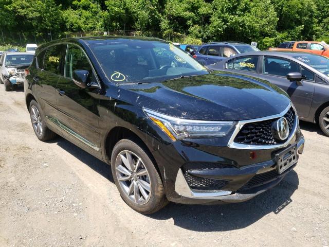 ACURA RDX TECHNO 2020 with VIN 5J8TC2H50LL016977 - Photo from auction