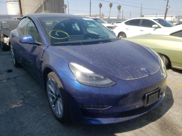 TESLA MODEL 3 2022 with VIN 5YJ3E1EA1NF145661 - Photo from auction